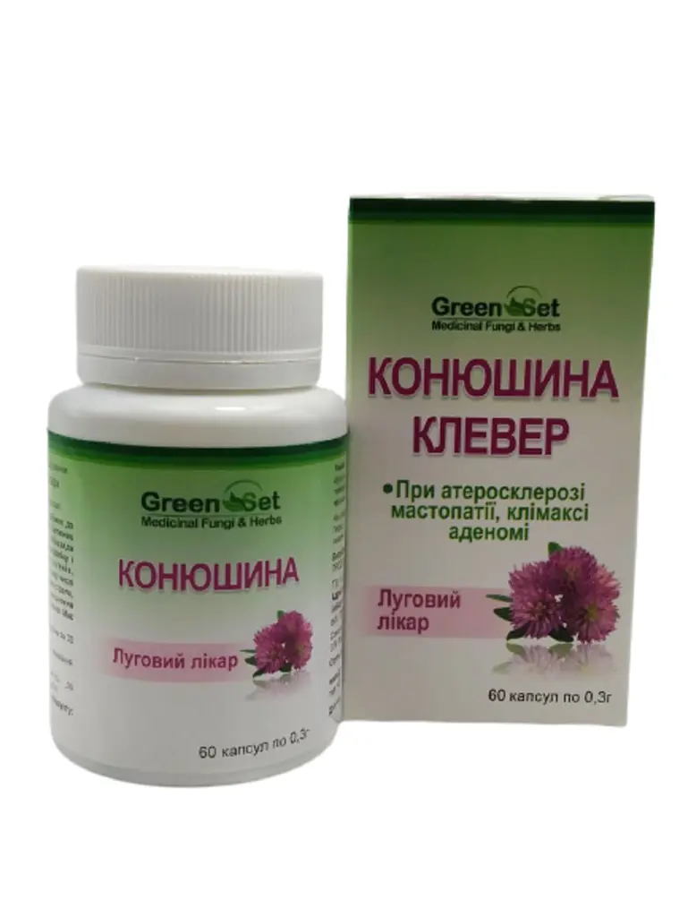 Капсули GreenSet Конюшина лугова 60 капсул - фото 2