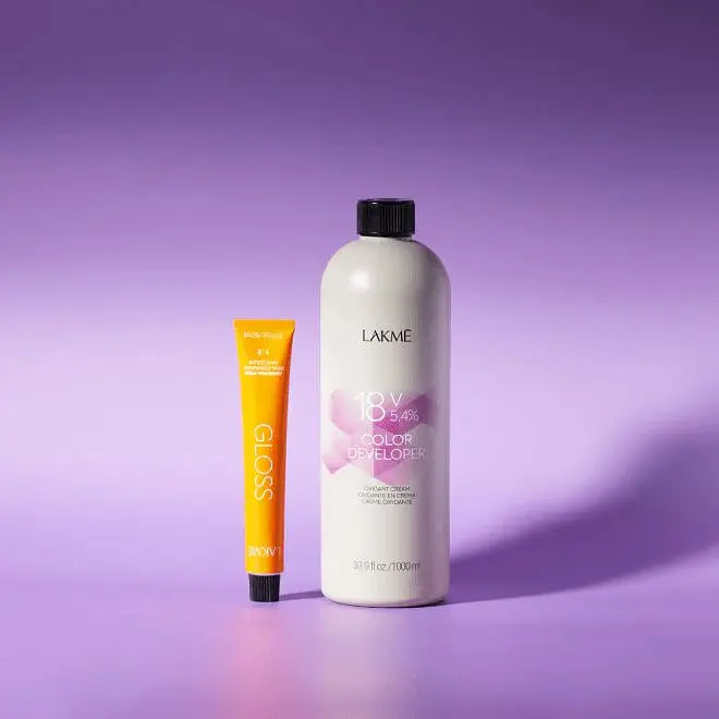 Тонувальна крем-фарба для волосся Lakme Gloss Color Rinse відтінок 0/40 помаранчевий міксвідтінок 60 мл - фото 7