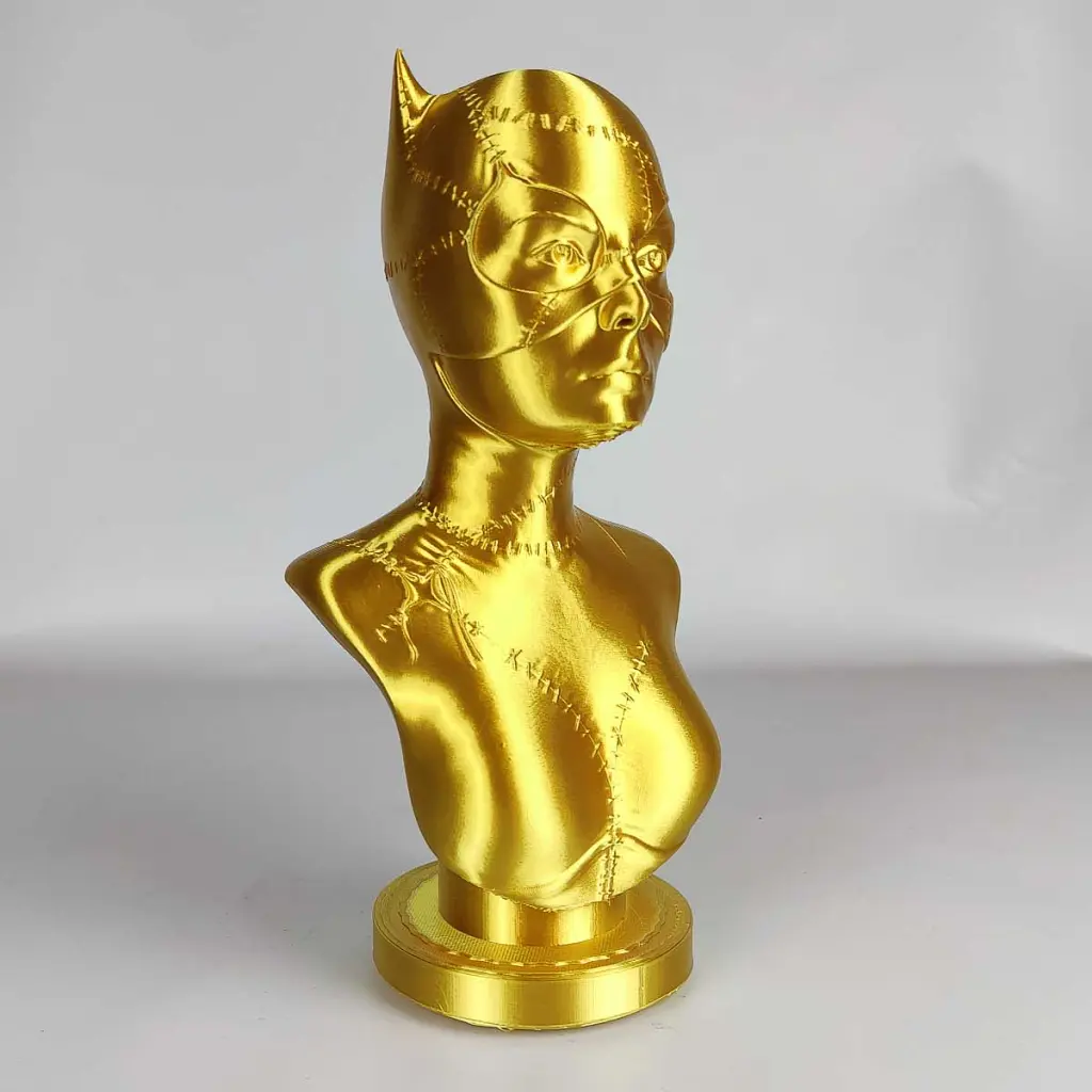 Пластик для 3D-принтера AzureFilm PLA SILK 1,75mm 1kg Gold (FL171-1036) - фото 5