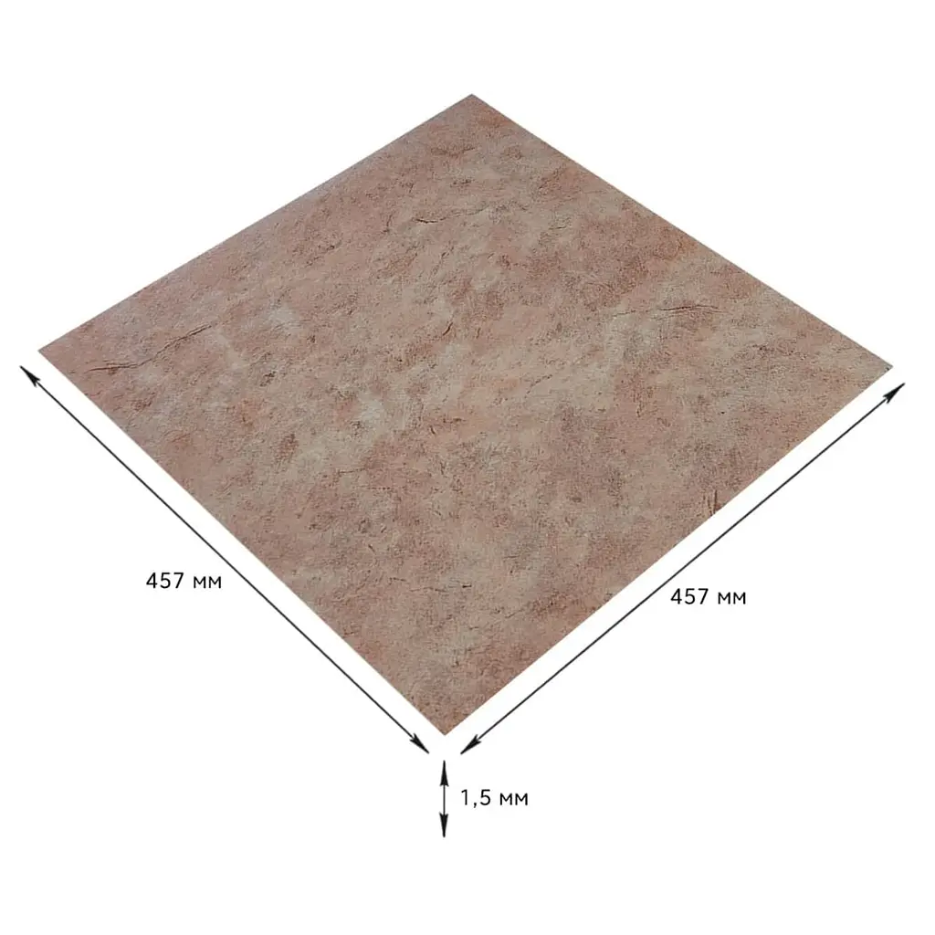 Самоклеюча LVT плитка 457x457x1.5mm (D) SW-00002457 - фото 4