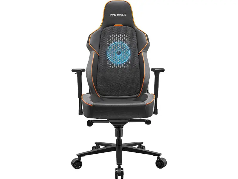 Компьютерное кресло для геймера Cougar NxSys Aero Black/Orange