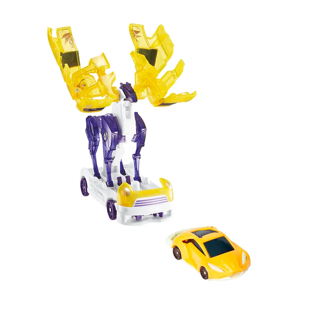 Машинка-трансформер Screechers Wild S4 L2 Санблейз Стег (EU685202) - фото 4