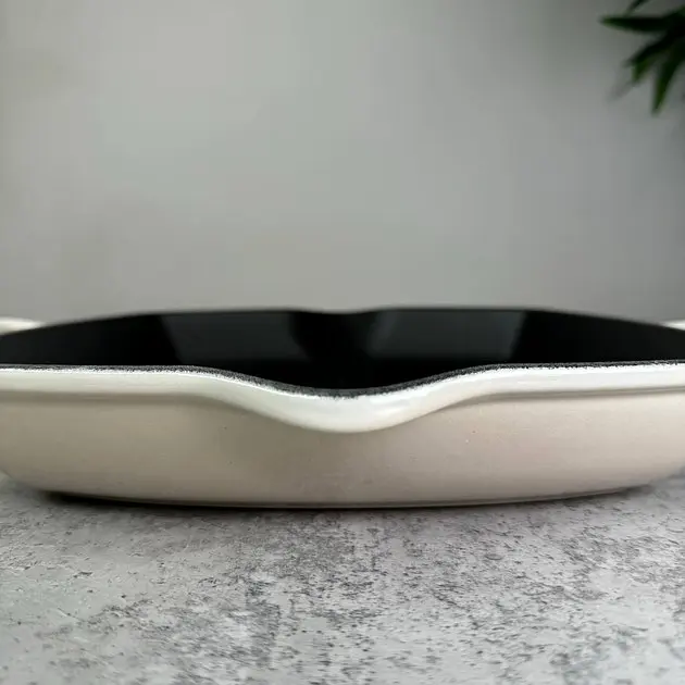 Сковорода-гриль Le Creuset Square Grillet 26 см безе 20183267160422 - фото 6