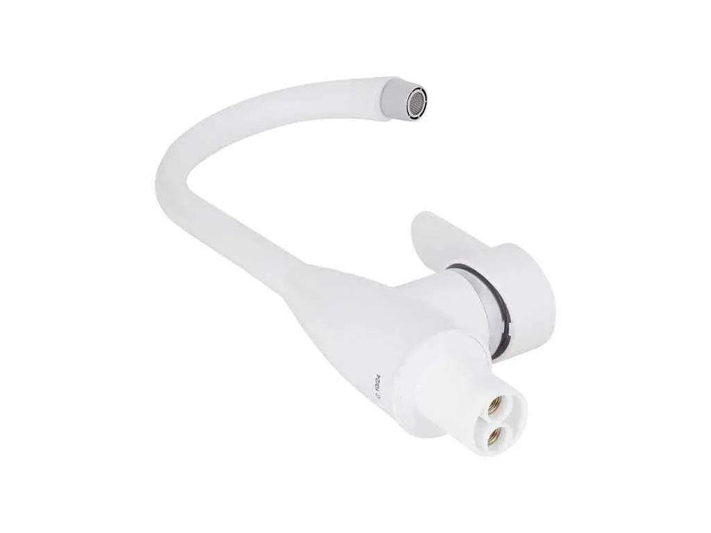 Змішувач Brinex на мийку білий 35W 007 (k40) BRIN35W007 - фото 5