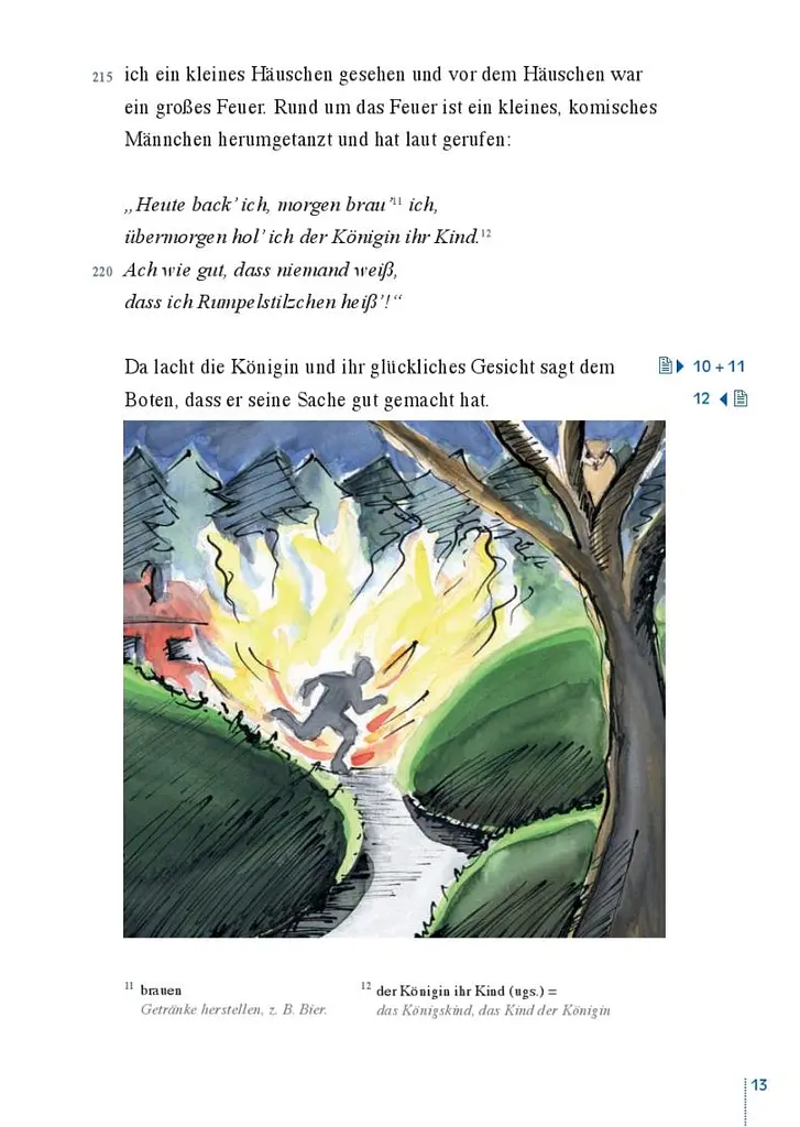 Rumpelstilzchen. Leseheft + CD - фото 13