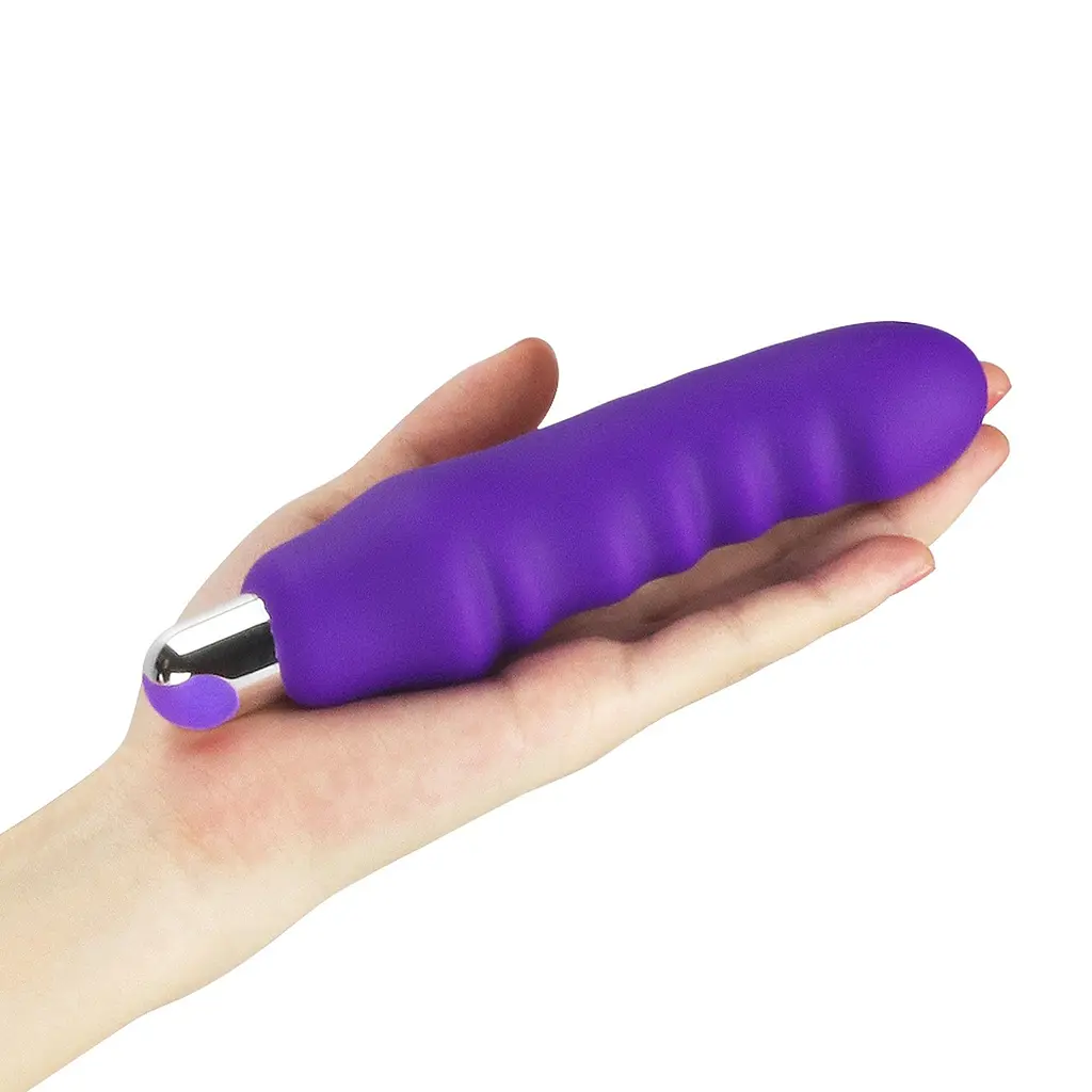 Вібратор Lovetoy Rechargeable IJOY Silicone Waver 16.5 см фіолетовий - фото 3