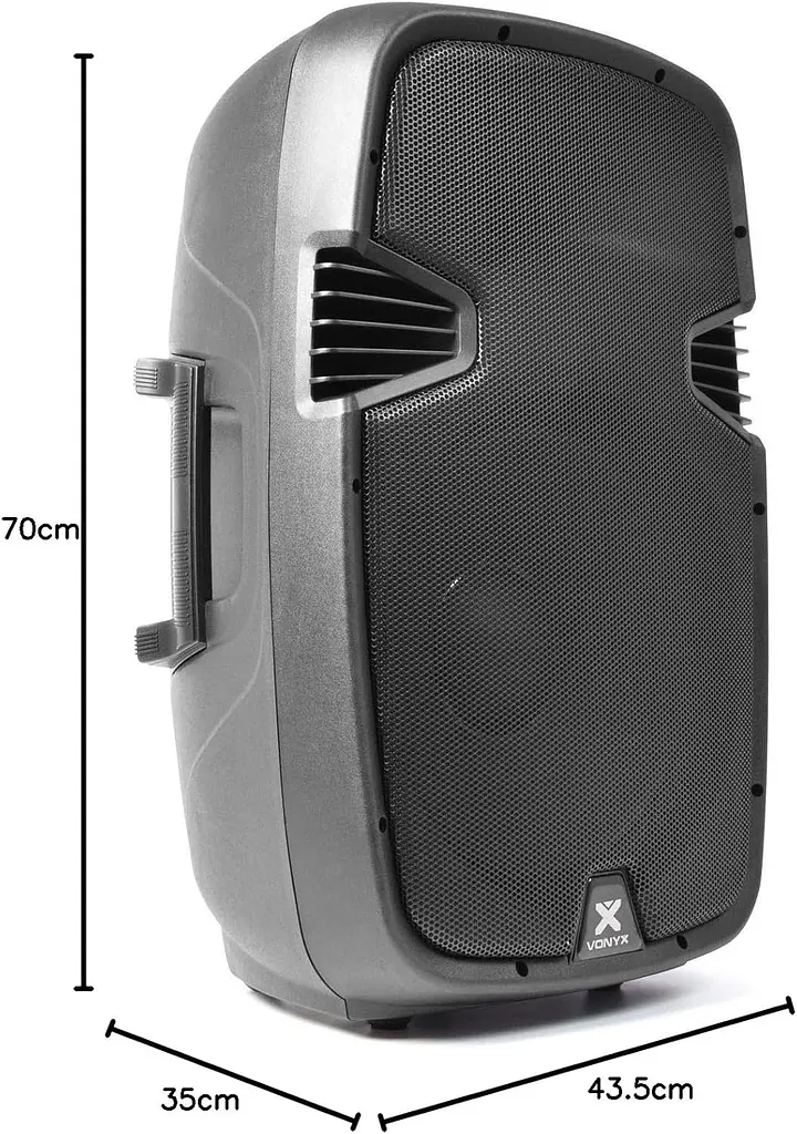 Колонка активная Vonyx SPJ-1500A 15 дюймов 800 ВТ (178.030) - фото 9