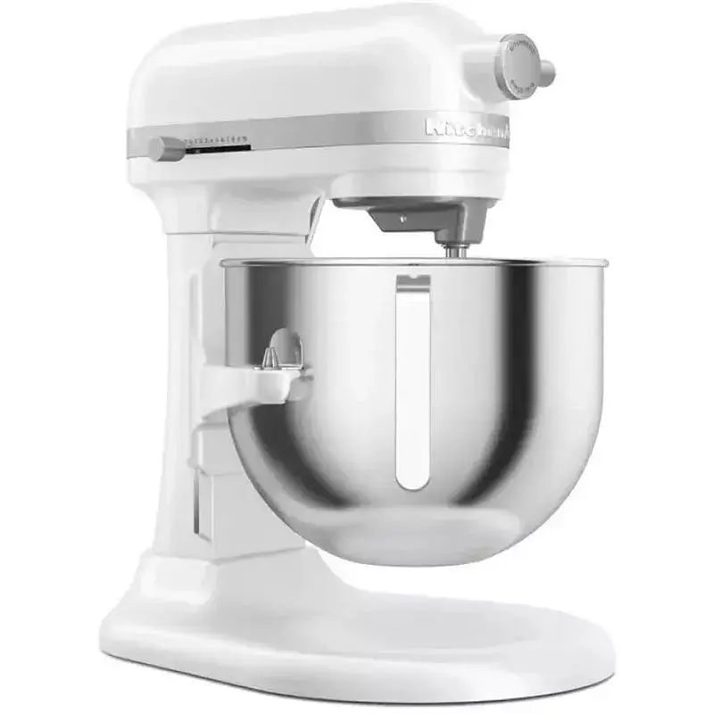 Планетарный миксер KitchenAid Heavy Duty с подъемной чашей 6.6 л белый (5KSM70JPXEWH) - фото 3