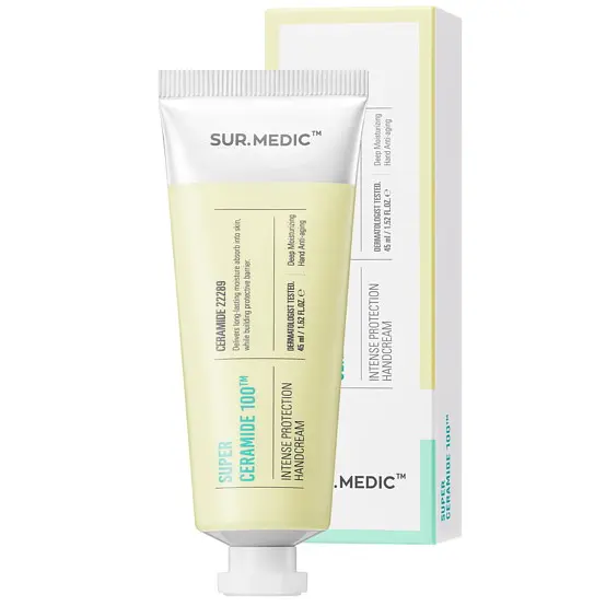 Захисний крем для рук Sur.Medic+ Super Ceramide 100TM Intense Protection Hand Cream 45 мл (SMC013) - фото 3