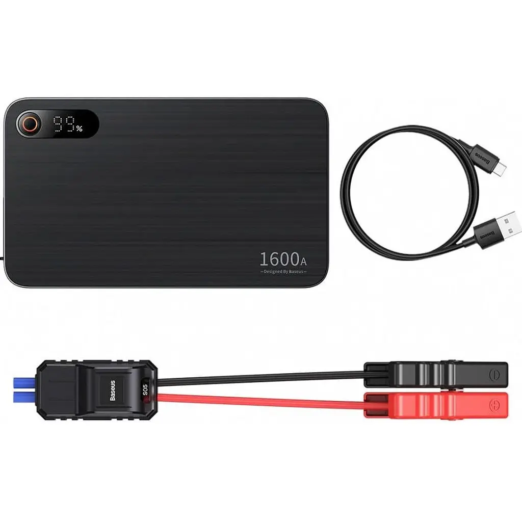 Пускозарядное устройство для Baseus Super Energy Pro+ Car Jump Starter 1600A [CGNL070001] - фото 2