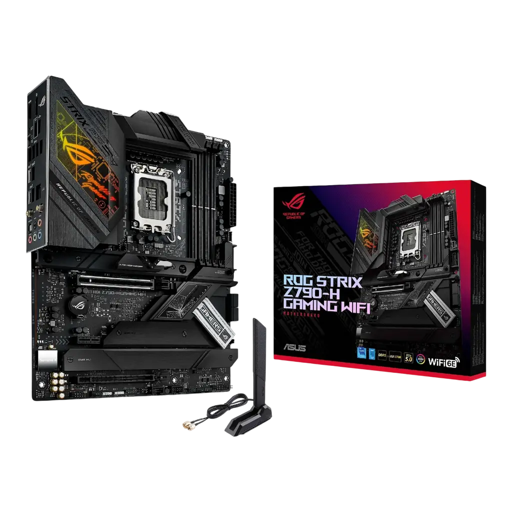 Материнська плата Asus Z790-H ROG Strix Gaming Wi-Fi LGA 1700 (ROG STRIX Z790-H GAMING WIFI) Б/В - фото 4