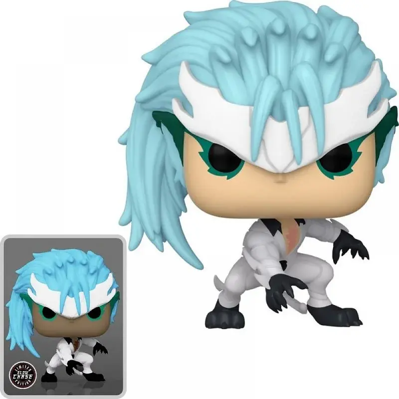 Фигурка Funko Pop Блич Гриммджоу Bleach Grimmjow Glow Chase 10 см FP B G G 1820 - фото 3