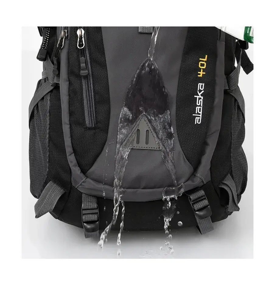 Рюкзак спортивний для ноутбука 17.4 Voltronic Alaska 40L 52x31x23cm Black - фото 5