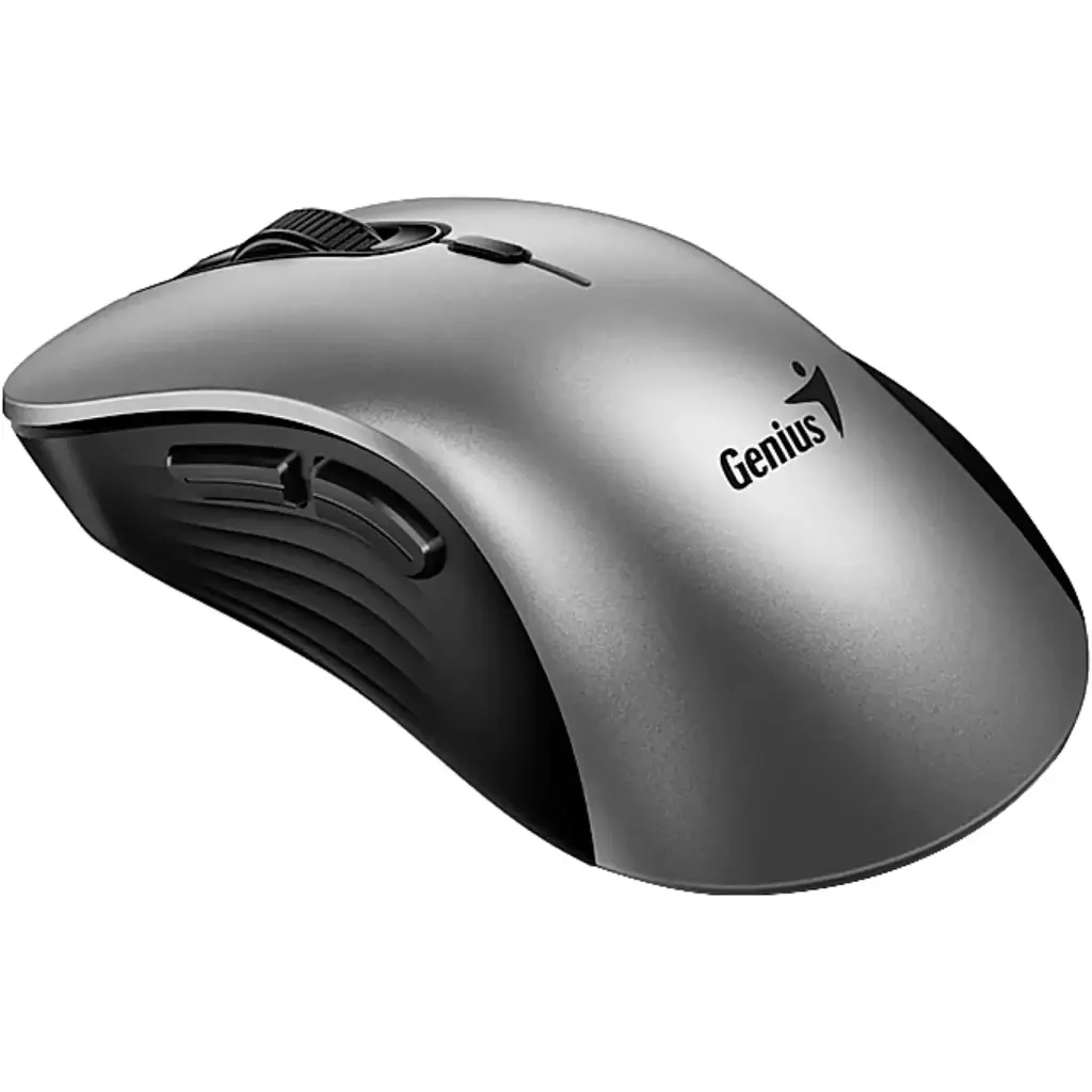 Мишка Genius Ergo 8100S AI Silent Wireless Grey (31030040404) - фото 2