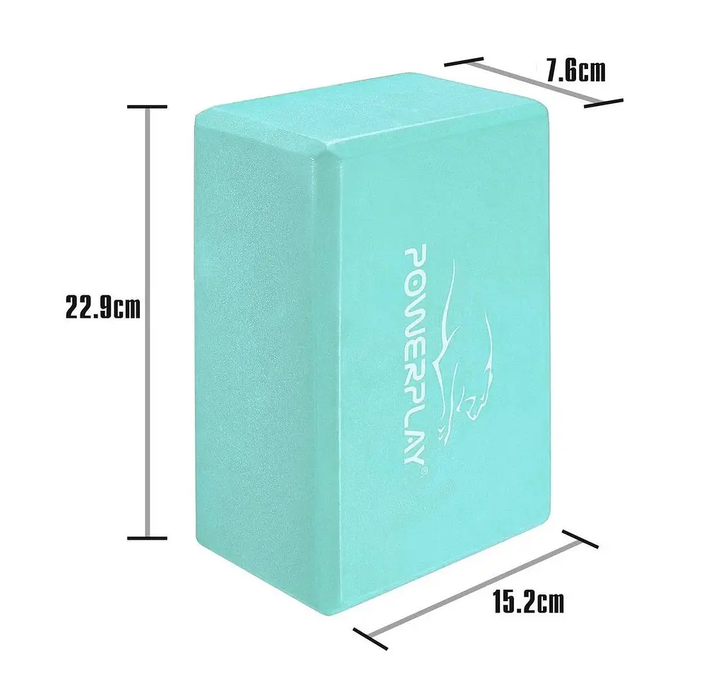 Блок для йоги 2шт. (пара) PowerPlay 7,6x15,2x22,9 см fit0011766 - фото 3