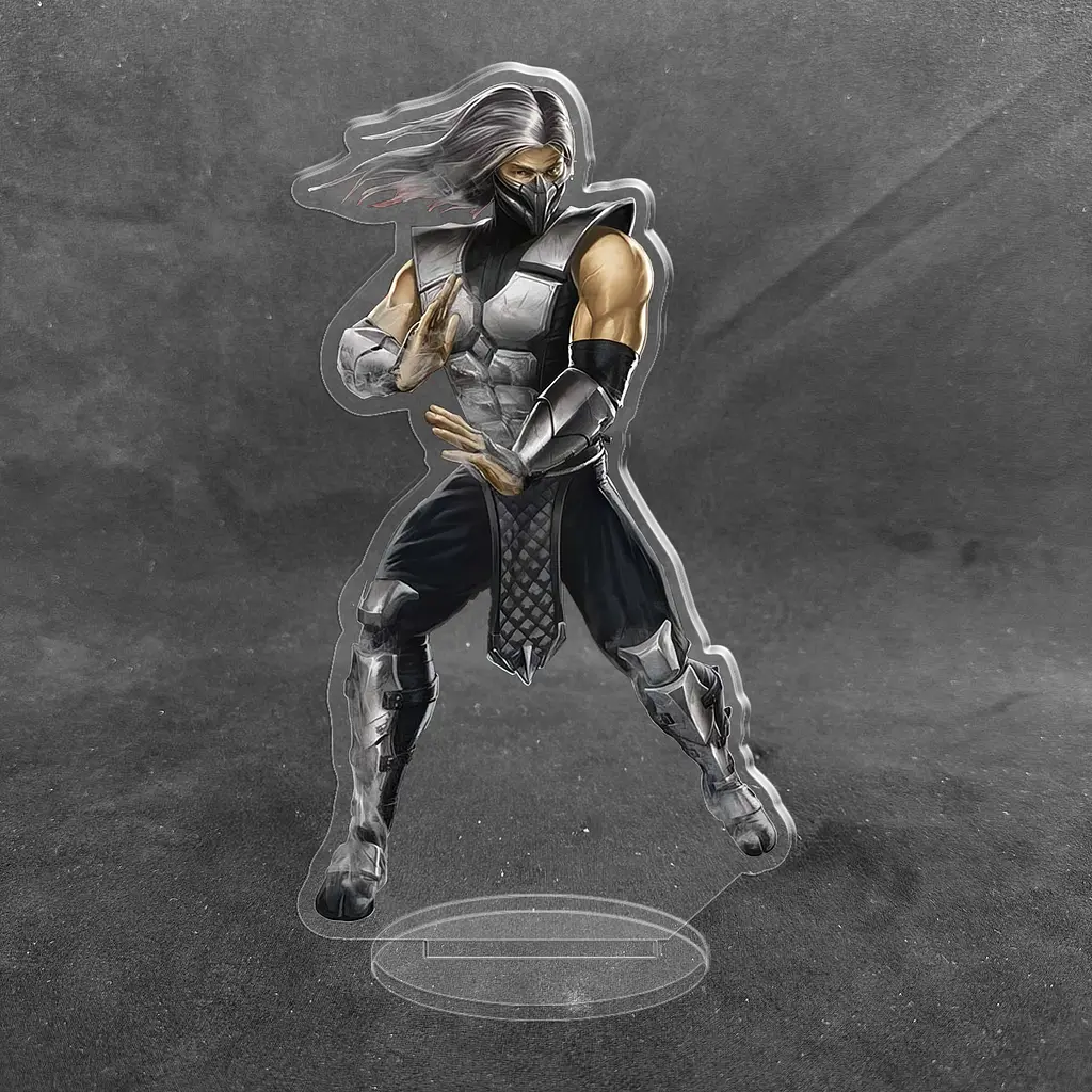 Акрилова колекційна фігурка Мортал комбат Mortal Kombat Смоук 15 см
