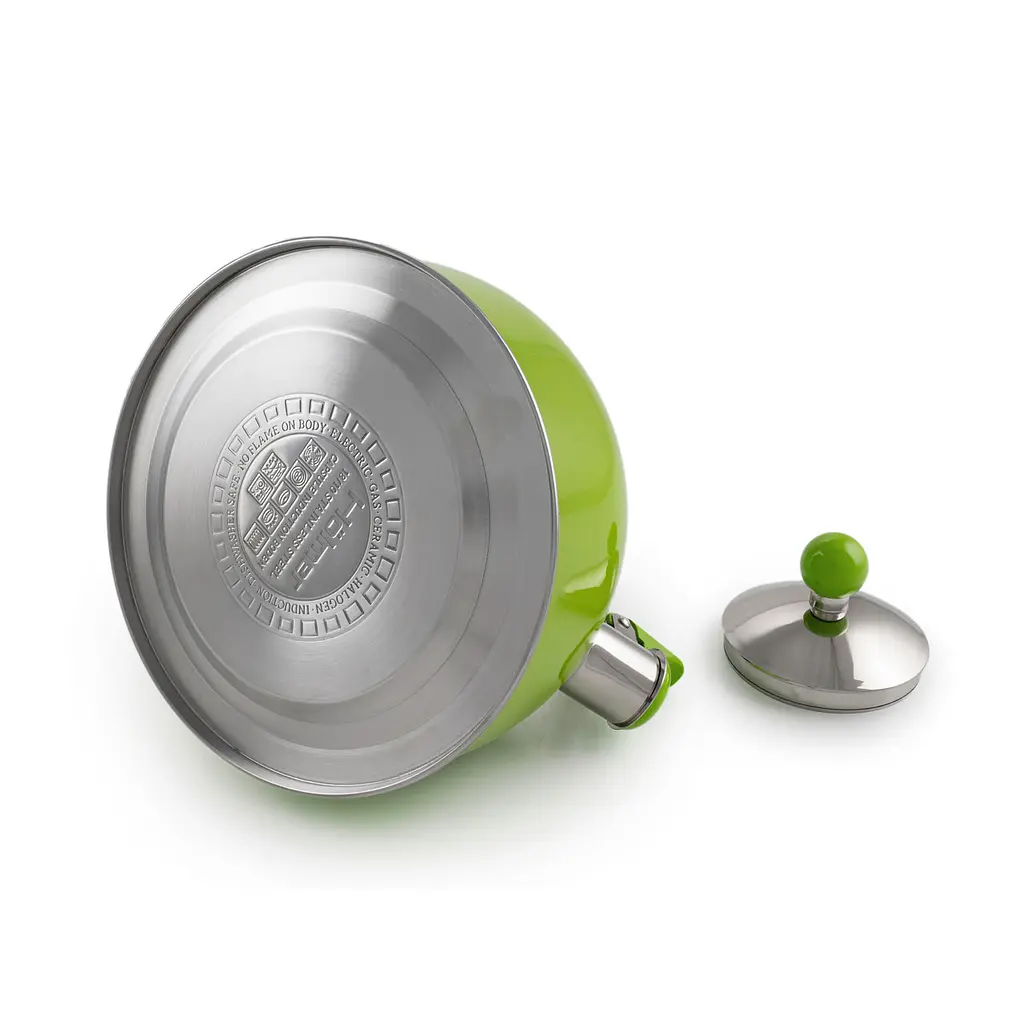 Чайник Holmer зі свистком, 2,5 л, зелений (WK-4425-BCSG Euphoria) - фото 9