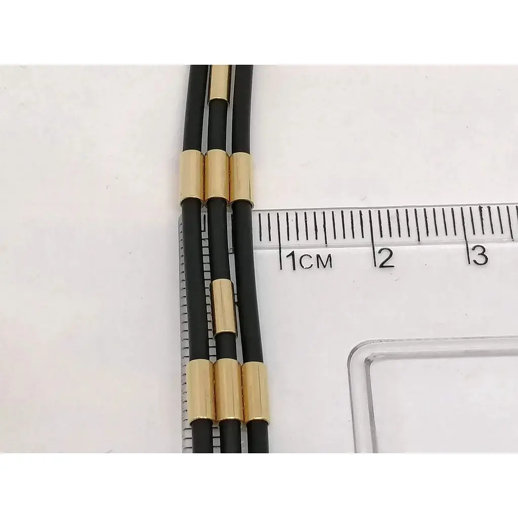 Золотий браслет Tango з каучуком. 910047 19 - фото 3