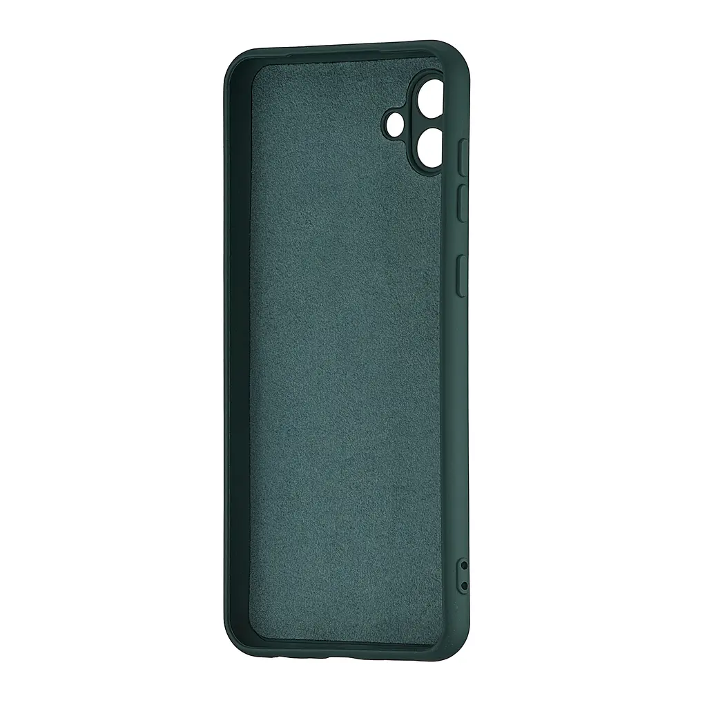 Чохол TPU Colorful Protected Camera Samsung A04 (A045) Dark green - фото 2