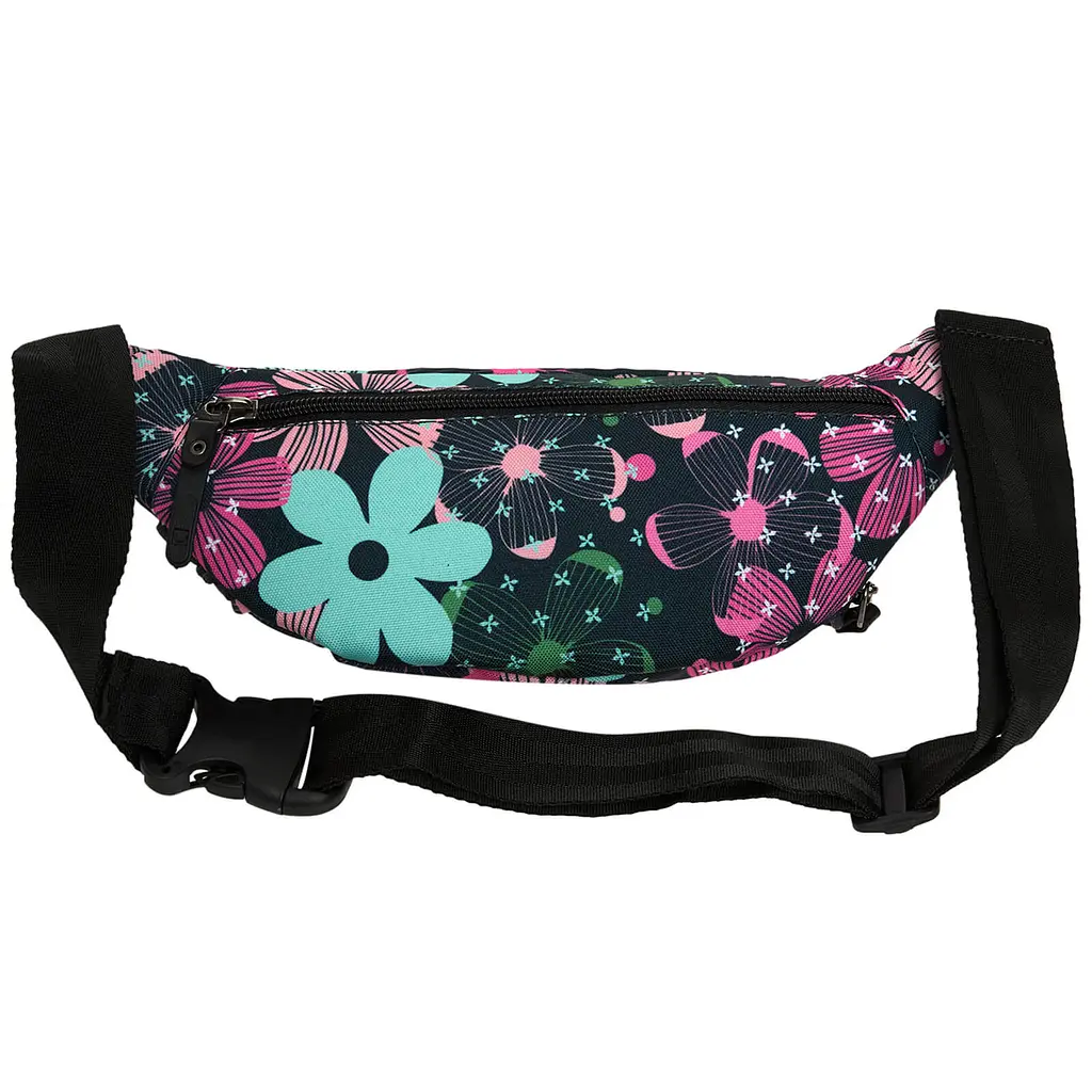 Сумка-бананка Bagland Bella 2 л сублимация 385 разноцветная (00202664) - фото 3