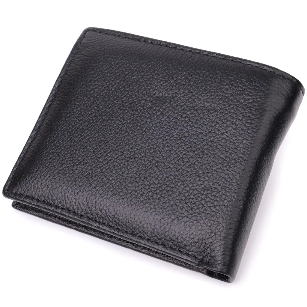 Кожаный мужской кошелек ST Leather 11,3х9,6х1,5 см acs0028287 - фото 2