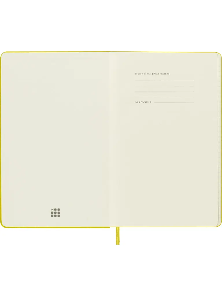 Записник Moleskine Silk середній, Лінійка Солом'яно-жовтий (QP060M6SILK) - фото 3