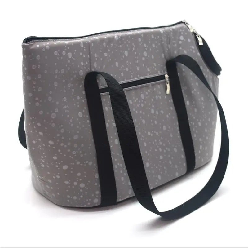 Сумка переноска для тварин Zoo-hunt Берта сіра №0 225х325х270 мм - фото 6