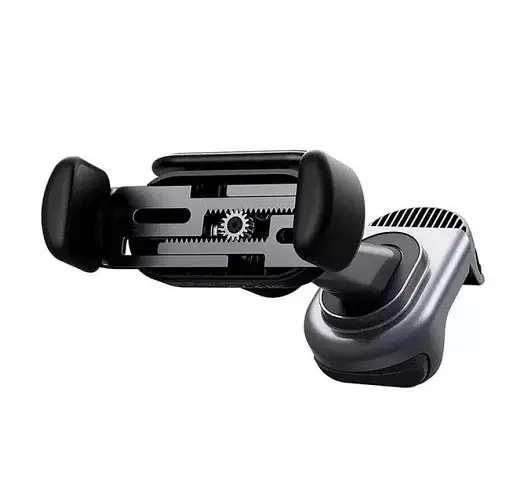 Автомобільний тримач холдер Baseus T-Space Solar Electric Car Mount C40351300111-00 Black - фото 3