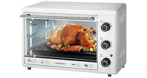 Електродуховка Liberton LEO-400 White 40 л - фото 2