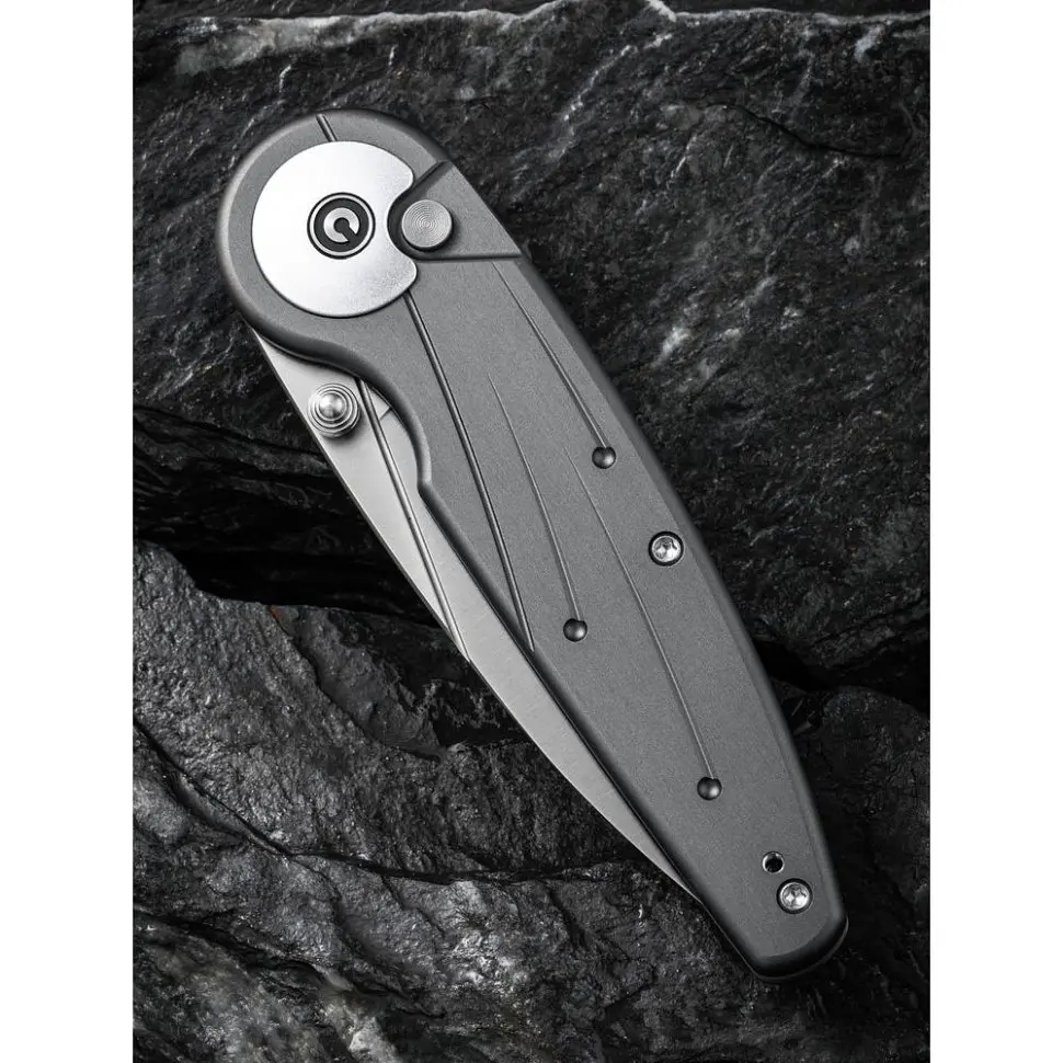 Ніж складаний туристичний Civivi Starflare, (8.4 см) Nitro-V / Aluminum сірий - фото 13