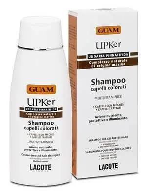 Шампунь для забарвленого волосся Guam UPKer Shampoo capelli colorati 200 мл - фото 2