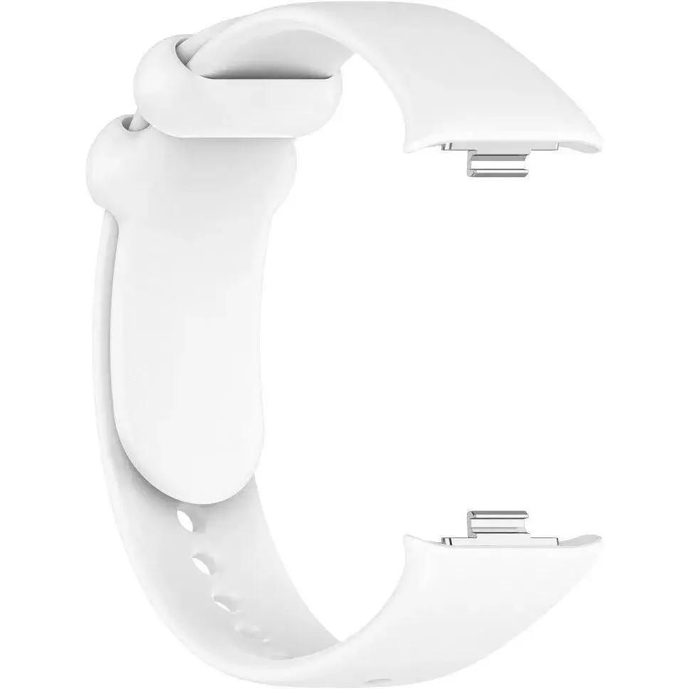 Силіконовий ремінець BeCover для Xiaomi Mi Smart Band 8 Pro White (710213) - фото 3