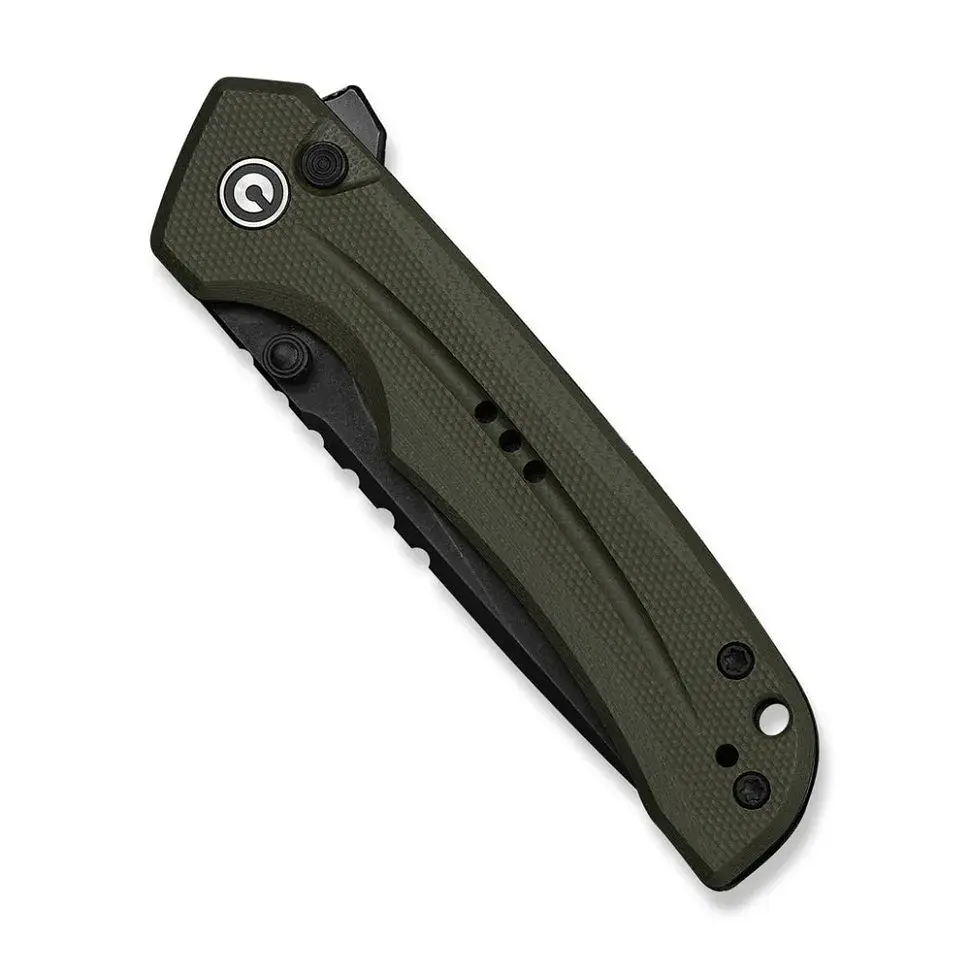 Ніж Civivi Tarask, Green G10, Black Stonewash (C25023C-2) - фото 5