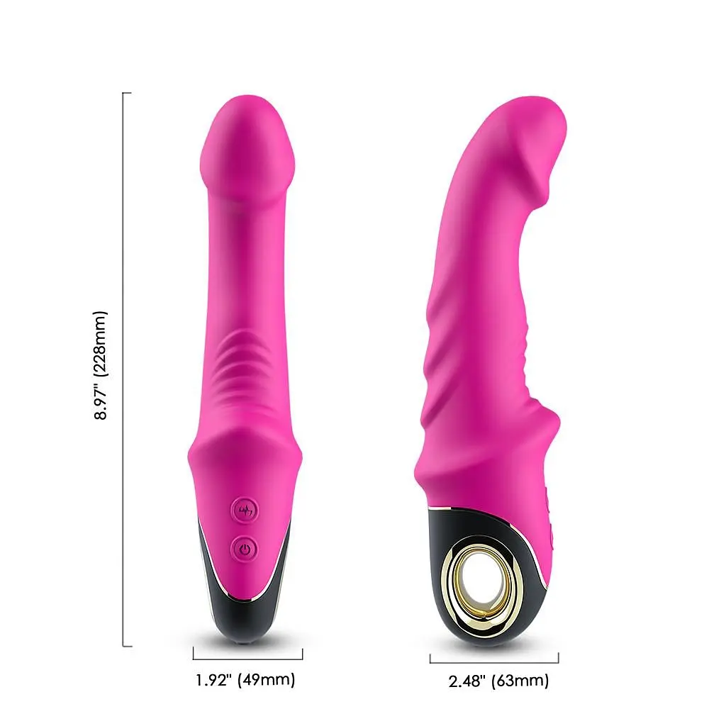 Вібратор B - Series Joy Joyblade, 22.8 см (рожевий) - фото 6