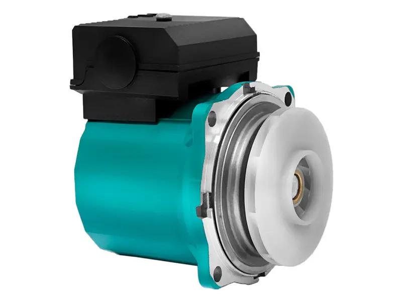 Циркуляційний насос Wetron 75 Вт Hmax 4 м Qmax 40 л/хв Ø1½ 180 мм + гайки Ø1 зелений (774312) - фото 6