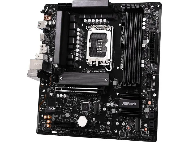 Материнська плата ASRock B860M Pro-A (90-MXBRR-A0UAYZ) - фото 5
