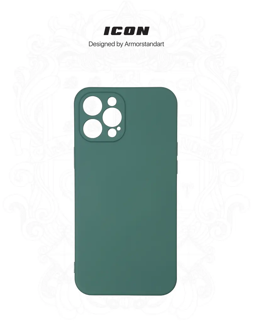 Чехол ArmorStandart ICON для Apple iPhone 12 Pro Max Camera cover Pine Green (ARM57507) - фото 3