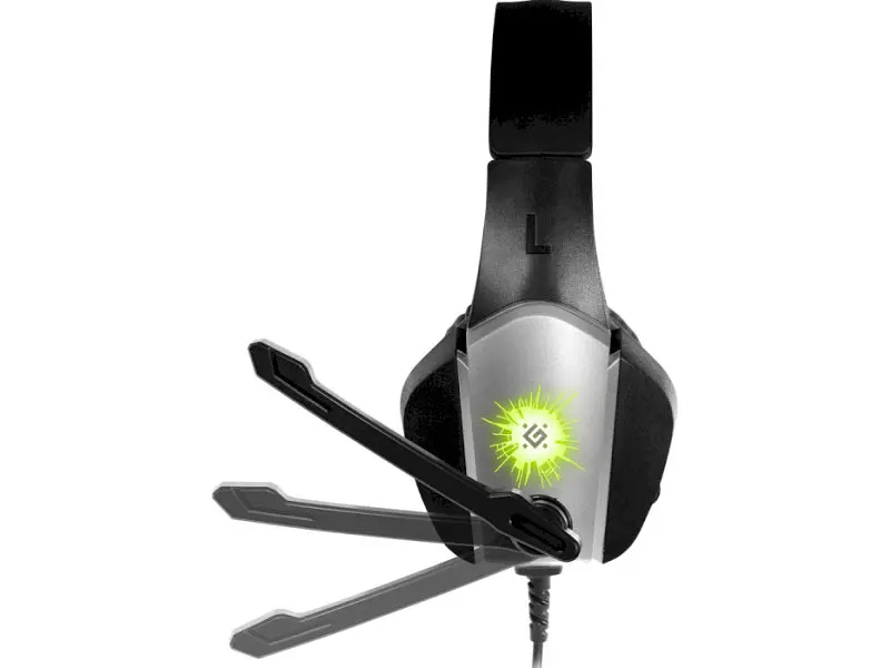Компьютерная гарнитура Defender X-Skull Black/Grey (64585) - фото 5