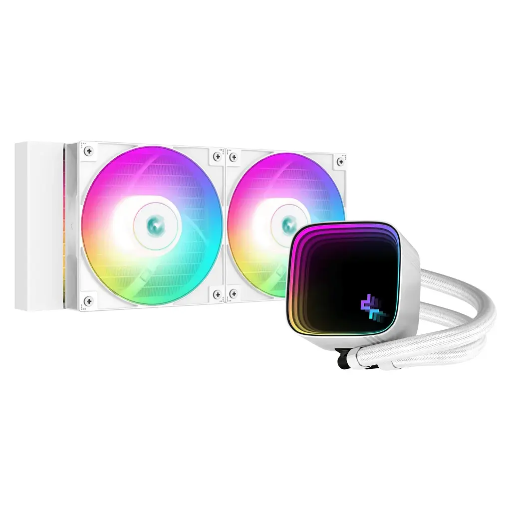 Система рідинного охолодження Deepcool LS520 SE White (R-LS520-WHAMMM-G-1)
