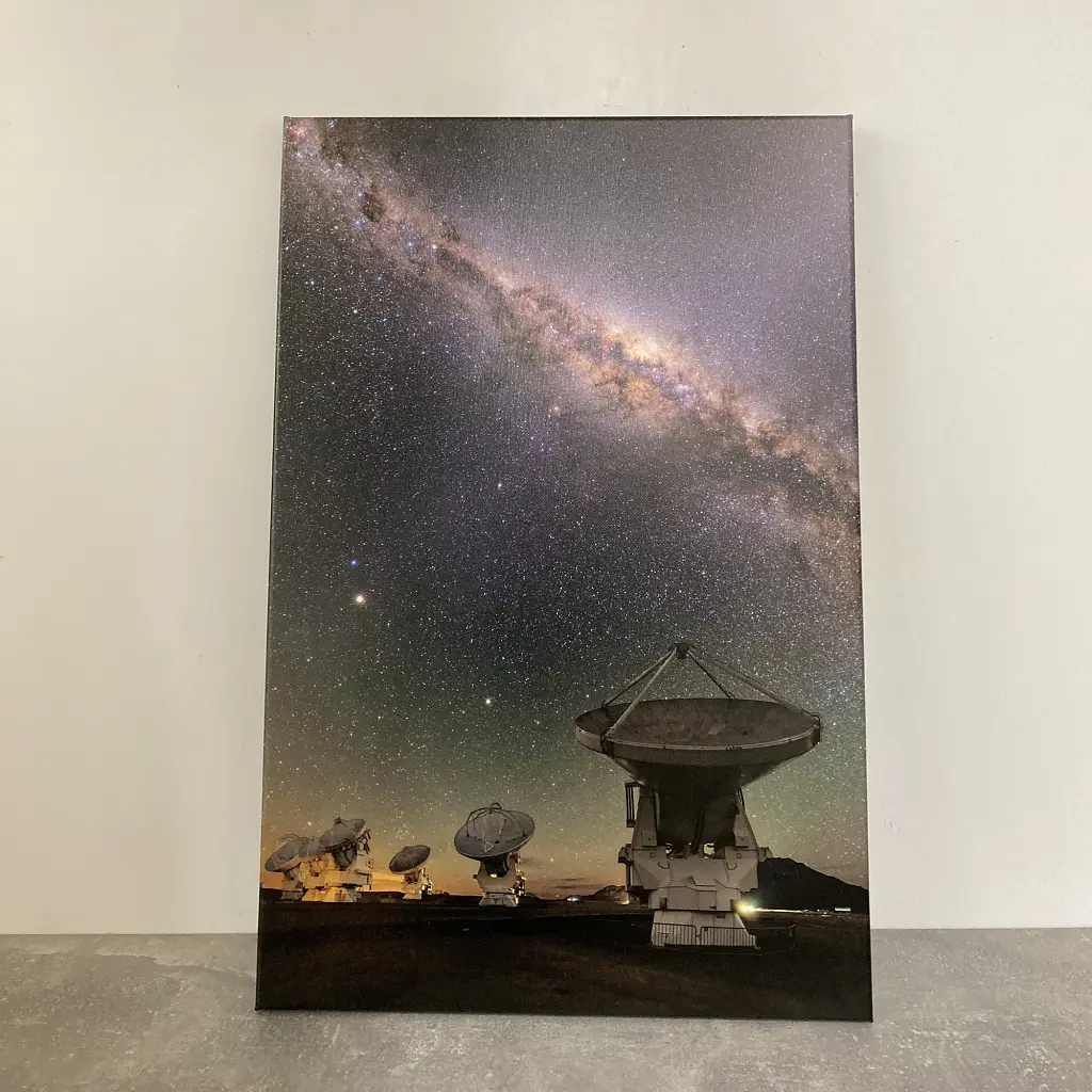Інтер'єрна картина Телескоп ALMA, астрономія, космос, 60×43 см (id0565) - фото 4