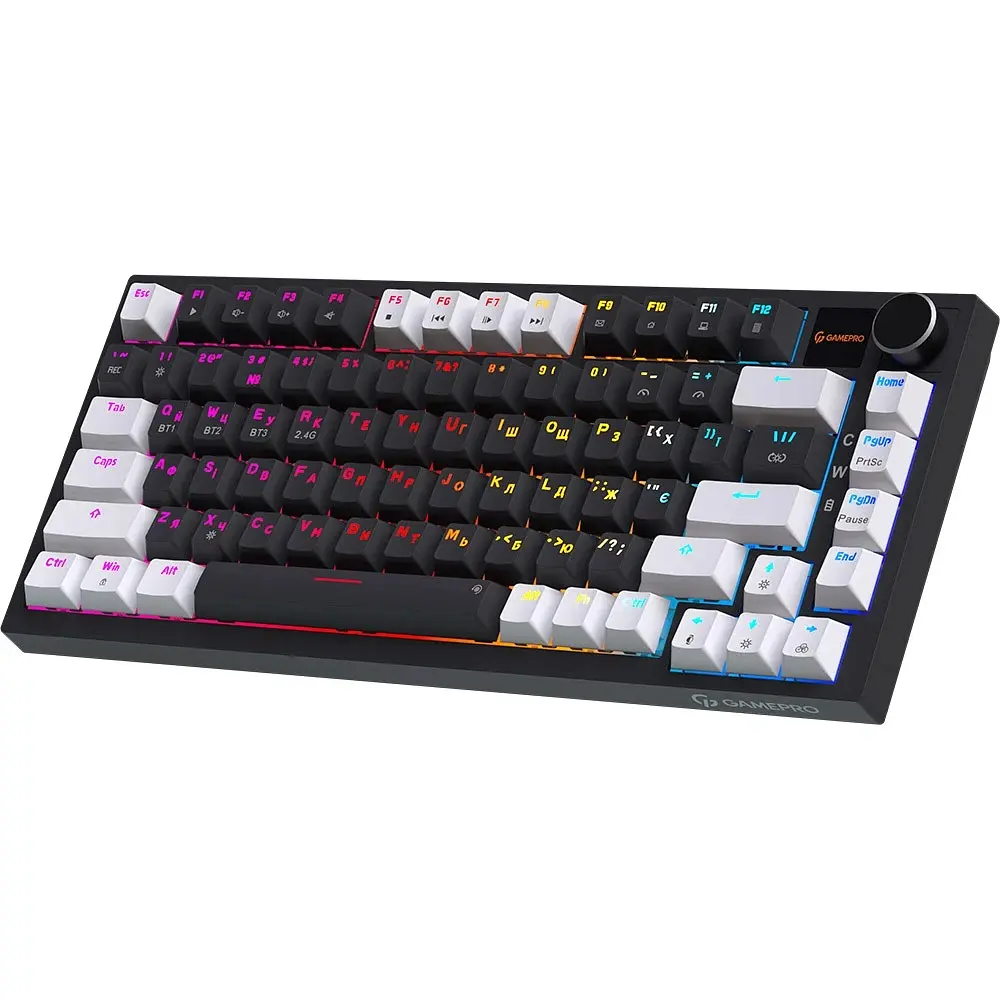 Клавіатура бездротова GamePro Asgard Valhalla Pro Black (MK160B-D-Pro) - фото 3