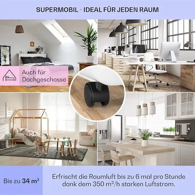 Кондиционер мобильный Klarstein Pure Blizzard Smart 7k (10035805) - фото 5