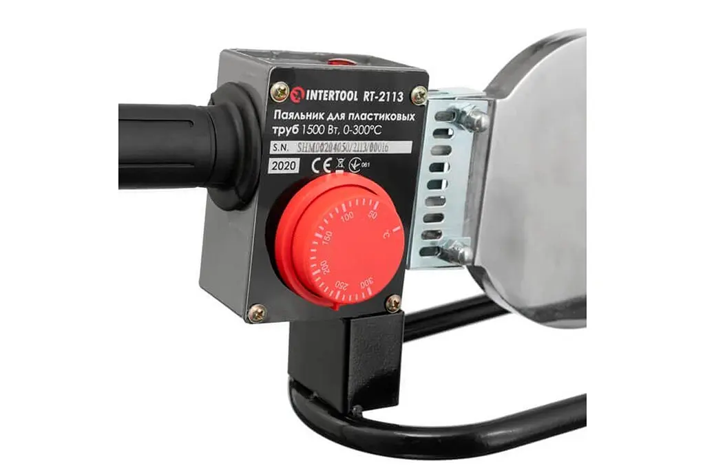 Паяльник для пластиковых труб Intertool RT-2113 1500 Вт x 75-110 мм - фото 6