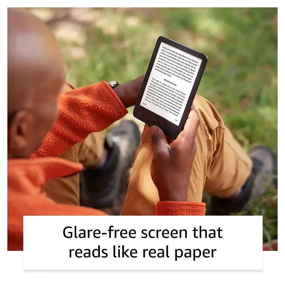 Електронна книга Amazon Kindle 11th Gen 2022 Black Refurbished, пам"ять 16GB, дисплей 6 E Ink Carta, HD-екран, дисплей антивідблиску, підсвічування, сенсорний екран, функція читання вголос, Bluetooth/Wi-Fi, веб-браузер, 300 dpi, чорна - фото 4