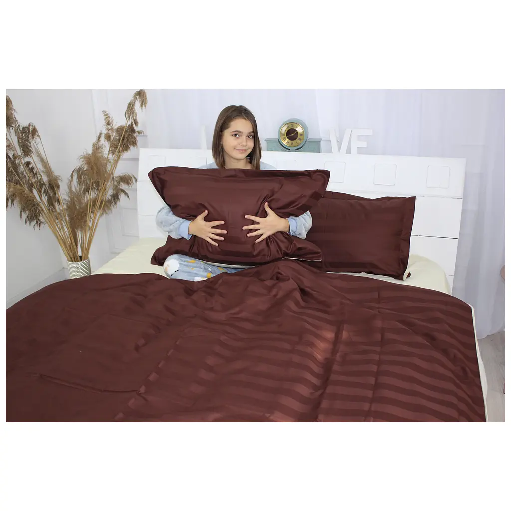 Постільна білизна MirSon Сатин Premium Klaris Duet 2х160х220 (2200001717800) - фото 4