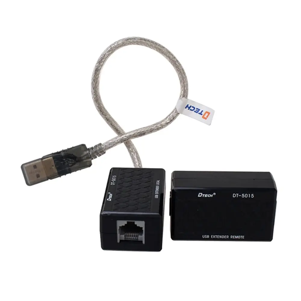 Подовжувач USB 2.0 60m Dtech DT-5015 (74-00062) - фото 3