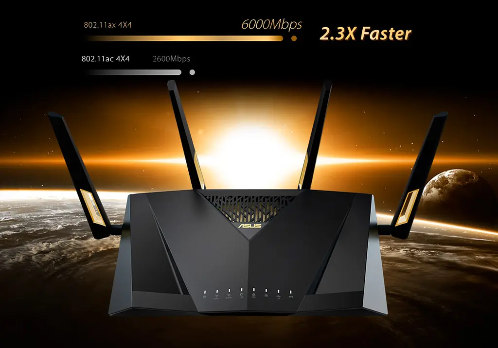 Бездротовий маршрутизатор [роутер] Asus RT-AX88U Pro [86840] - фото 6
