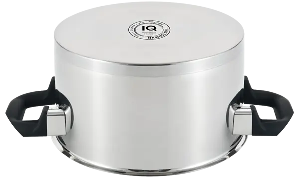 Каструля IQ Be Traditional з кришкою 22 см 4.3 л (IQ-2046-22) - фото 3