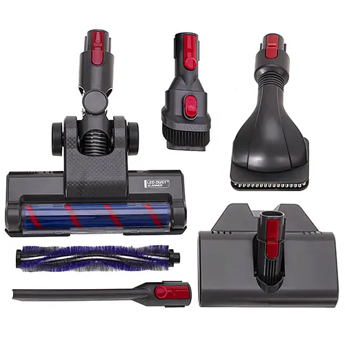 Беспроводной вертикальный пылесос Adler AD 7061 для аллергиков с дисплеем циклонная фильтрация - фото 7