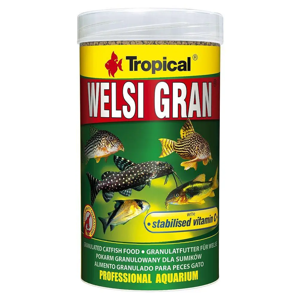 Сухий корм для акваріумних риб Tropical в гранулах Welsi Gran 250 мл для донних риб - фото 2
